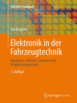 cover image of Elektronik in der Fahrzeugtechnik